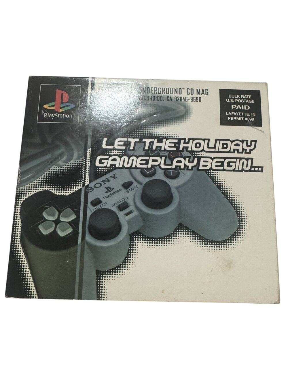 PlayStation Underground V2.4 PS1 Demo 2-Disc CIB Retro Collector